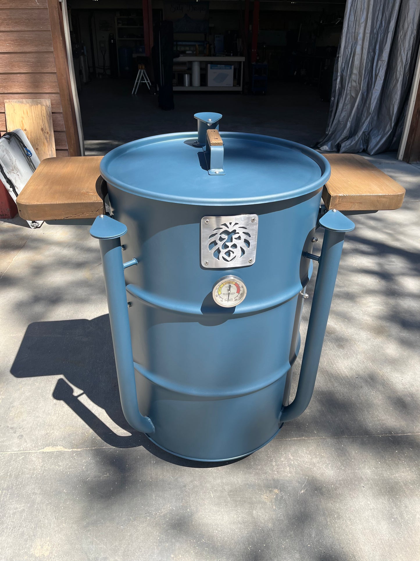 The OG Drum Smoker